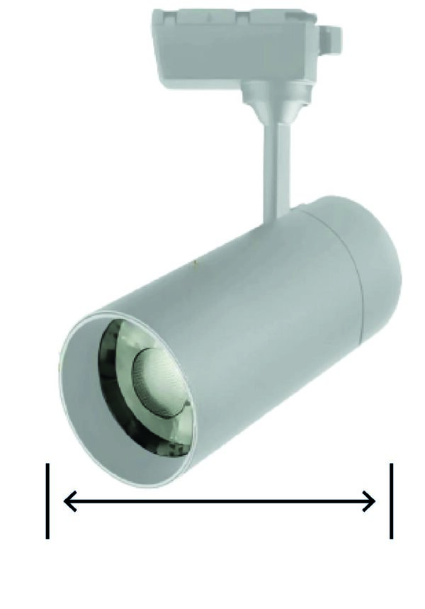 Lampara LED riel