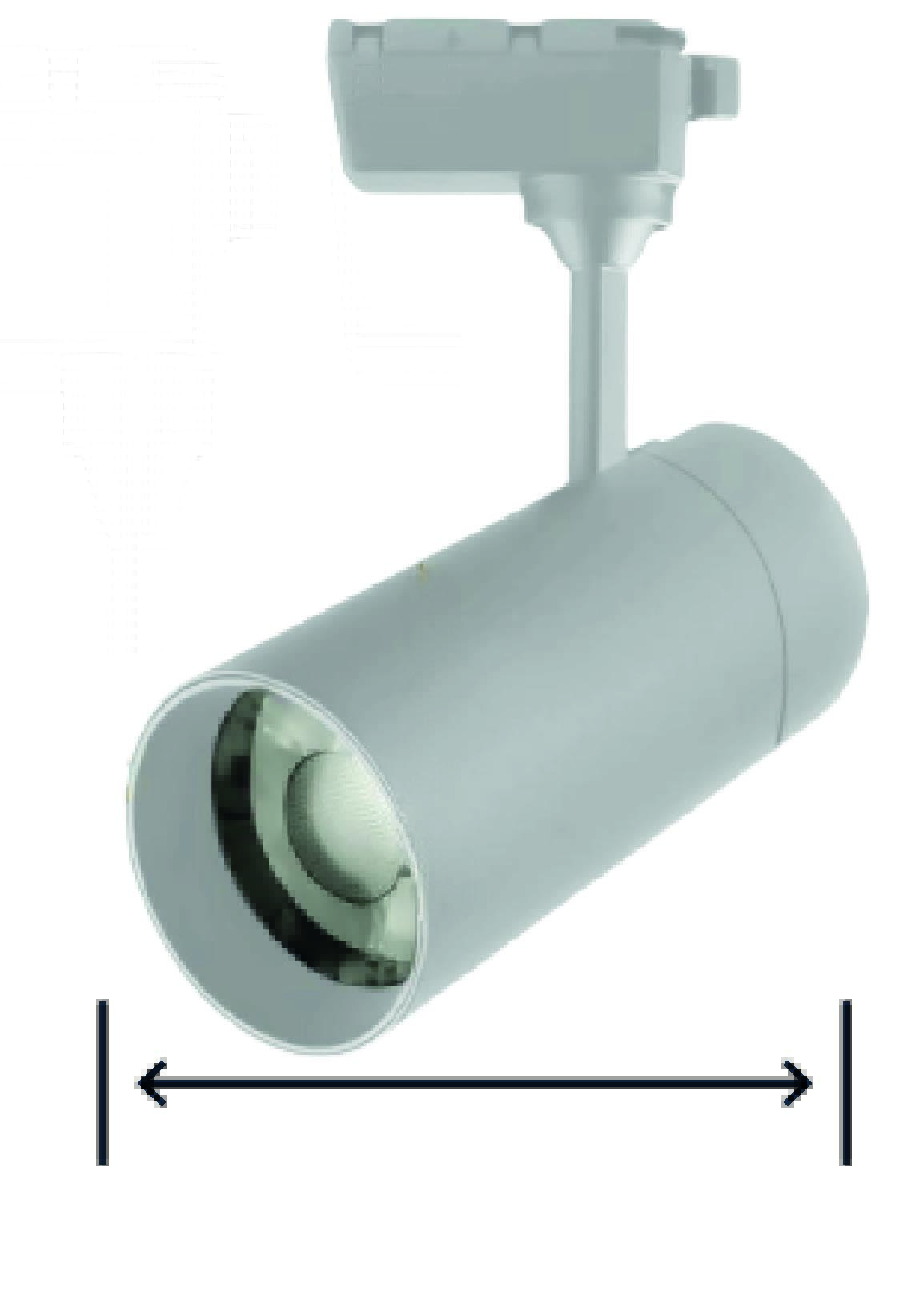 Lampara LED riel
