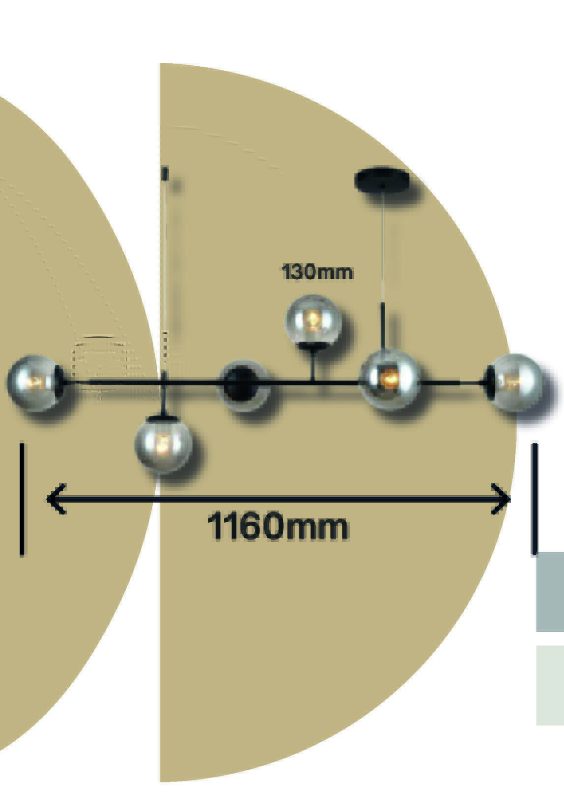 Candelabro techo
